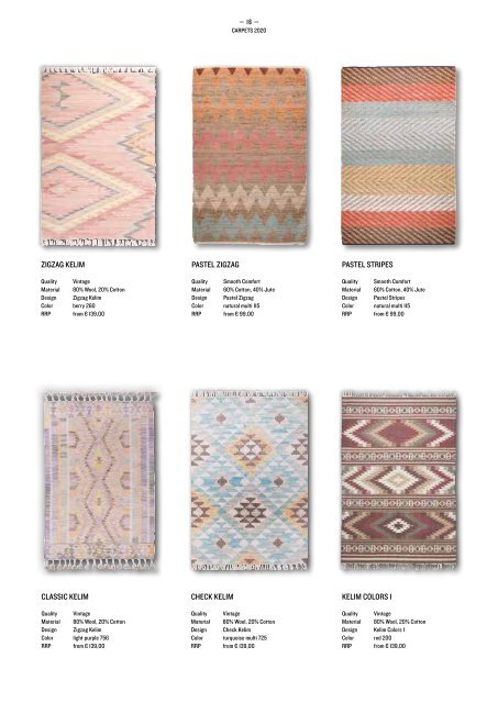 TomTailor Carpets 2020