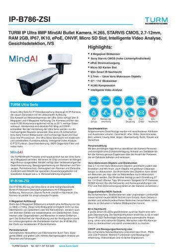 IP-B786-ZSI Datenblatt