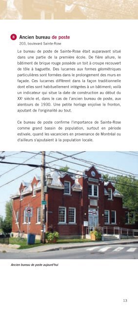 Vieux Sainte-Rose - Ville de Laval