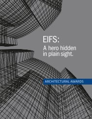 2019 EIFS Architectural Awards