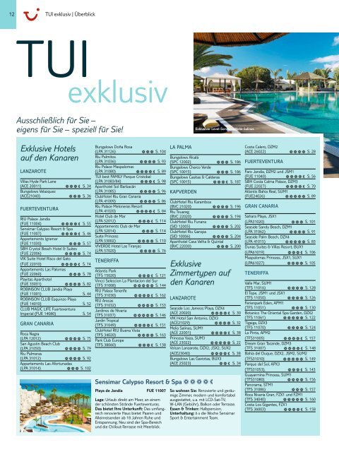 TUI SfKanarischeInseln Wi1213