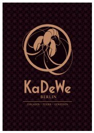 Haute Cuisine - KaDeWe