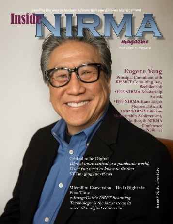 Inside NIRMA Magazine Summer Edition 2020