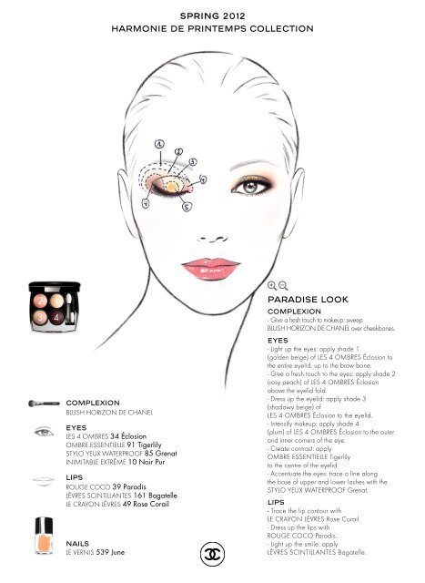 spring 2012 harmonie de printemps collection paradise look - Chanel