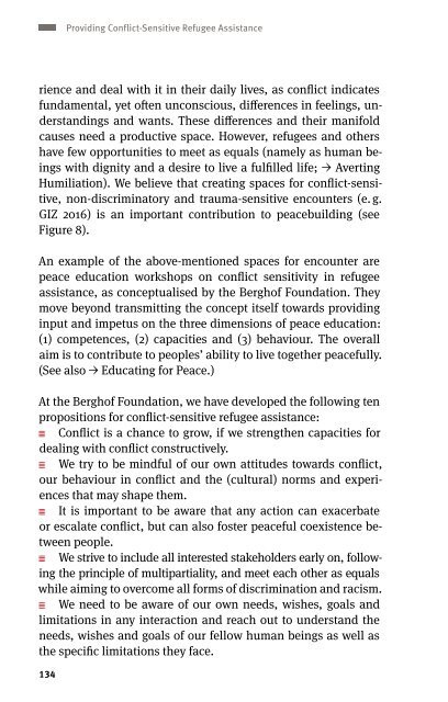 Berghof Glossary on Conflict Transformation