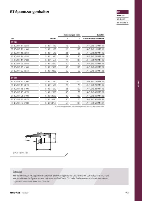 REGO-FIX Main Catalogue GERMAN