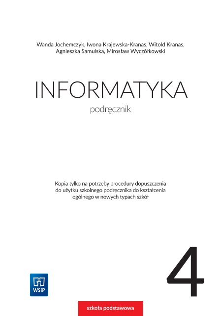 177336 Informatyka klasa 4