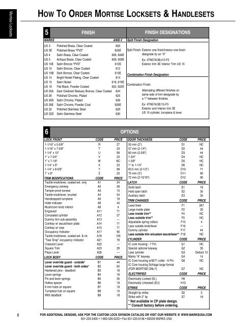 mortise lockset price list - Mfsales.com