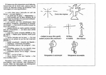 Si beaucoup de prisonniers sont tatouès, beaucoup ne ... - MultiMania