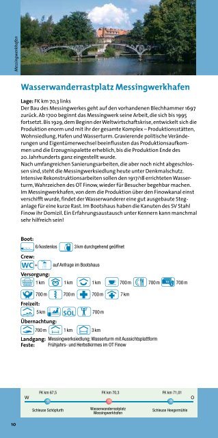 Wasserwandern im Finowkanal - in der Region Finowkanal