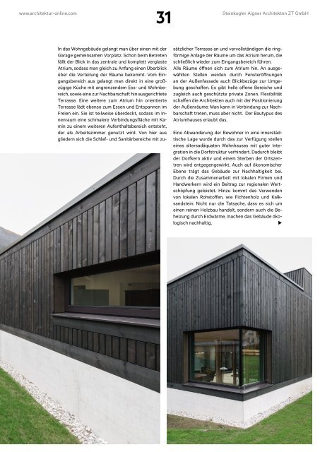 architektur Fachmagazin Ausgabe 5 2020
