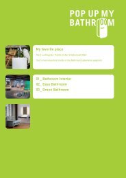 My favorite place - Trendbook Pop up my Bathroom | Issue 01/2011 ISH 2011