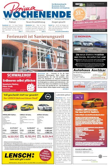 Prima Wochenende 28 2020