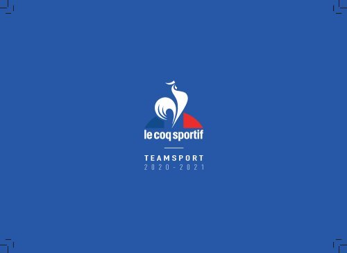 CATALOGUE LECOQ SPORTIF TEAMSPORT 2020-2021 