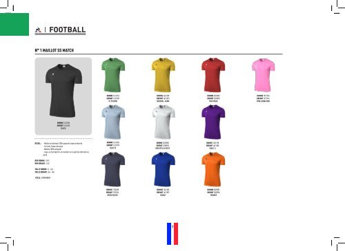 CATALOGUE LECOQ SPORTIF TEAMSPORT 2020-2021 