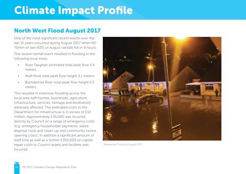 Derry City and Strabane District CouncilClimate Change Adaptation Plan 2020-2025