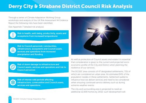 Derry City and Strabane District CouncilClimate Change Adaptation Plan 2020-2025