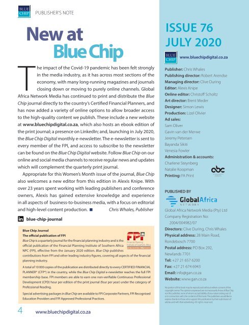 Blue Chip Journal Issue 76