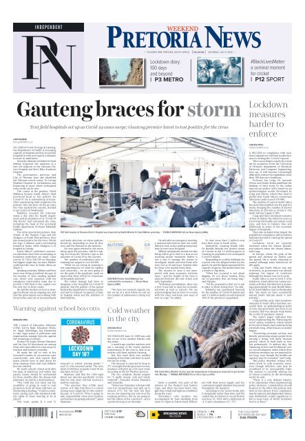 Pretoria News Weekend July 11 2020