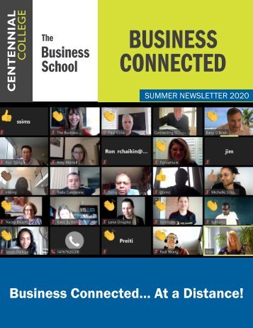 Business Connected Newsletter - Summer 2020 