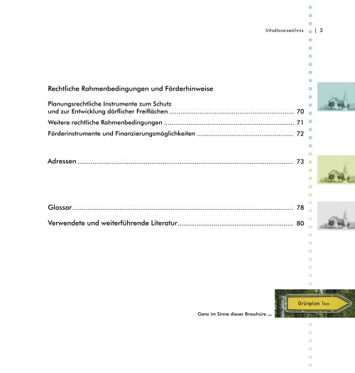 GRÜN IM DORF Bauerngärten und Dorfplätze in Brandenburg