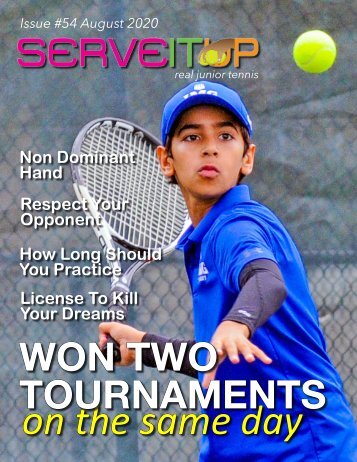 Serveitup Tennis Magazine #54