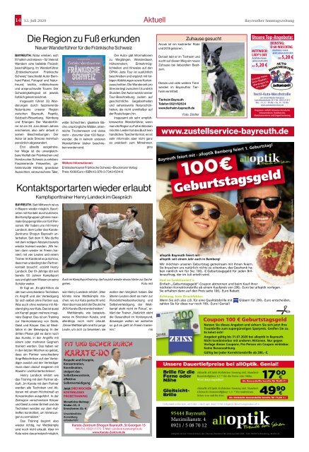2020-07-12 Bayreuther Sonntagszeitung