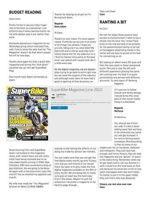 SuperBike Magazine July 2020