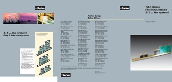 Tube clamps Fastening systems 2+5 … the system! - Rotec