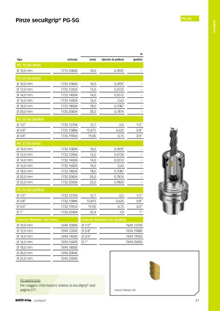 REGO-FIX Main Catalogue ITALIAN