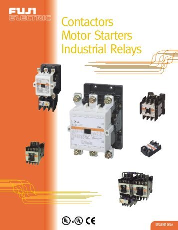 Contactors M otor S tarte rs Ind u strial R e lay s - General Programics