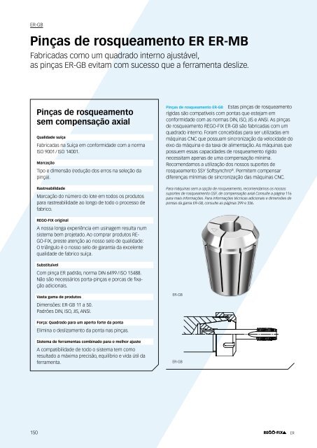 REGO-FIX Main Catalogue PORTUGUESE