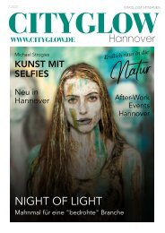 CityGlow Hannover Magazin 07-2020