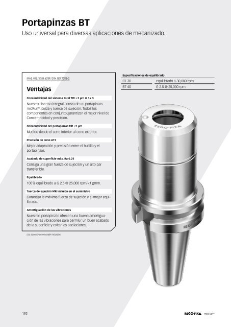 REGO-FIX Main Catalogue SPANISH