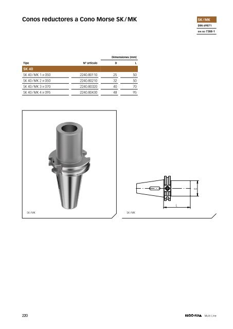 REGO-FIX Main Catalogue SPANISH