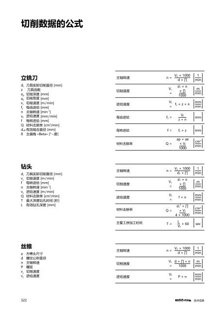 REGO-FIX Main Catalogue CHINESE