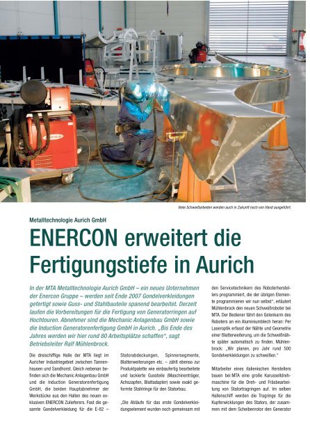windblatt - Enercon