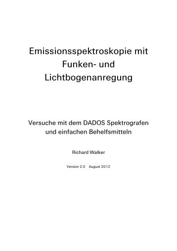 Emissionsspektroskopie mit Funken- und ... - UrsusMajor