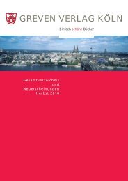 2. Auflage - Greven Verlag Köln