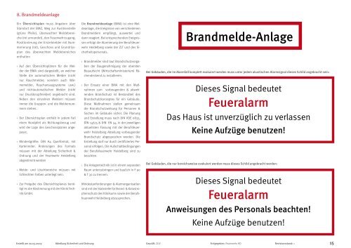 Brandschutzhandbuch - Heidelberg