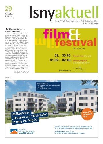 Isny Aktuell 15.07.2020