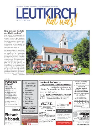 Leutkirch hat was 15.07.2020