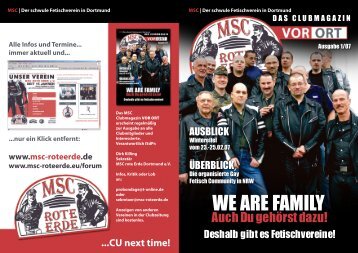 Page 1 MSC | Der schwule Fetischverein in Dortmund MSC | Der ...