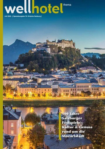 wellhotel Sonderheft Erlebnis Salzburg 2020