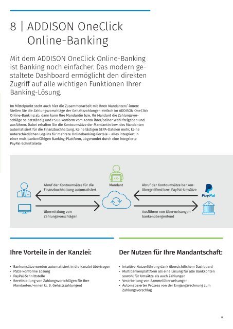 Steuerberatung 4.0 | ADDISON OneClick - einfach besser zusammenarbeiten