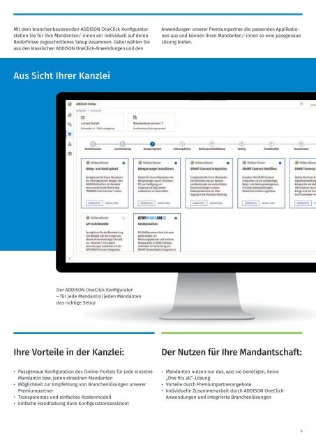 Steuerberatung 4.0 | ADDISON OneClick - einfach besser zusammenarbeiten