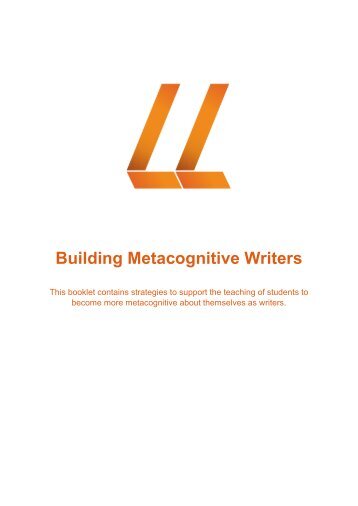Building Metacognitive Writers