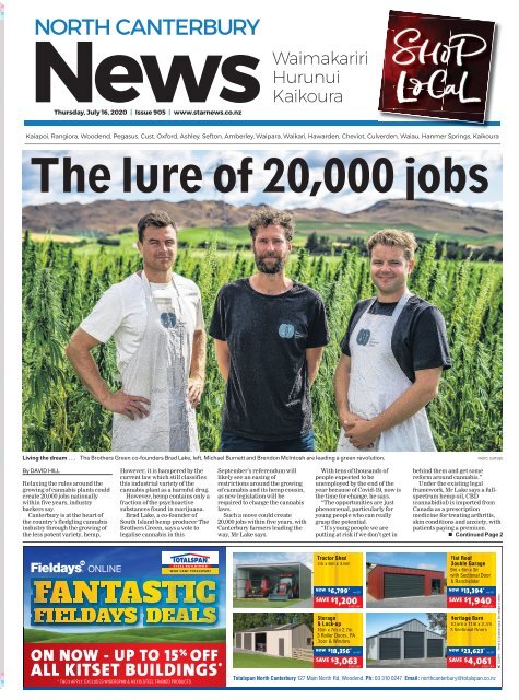 North Canterbury News: July 16, 2020