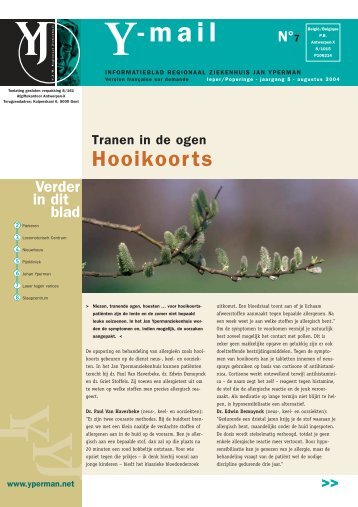Y-mail 7 - augustus 2004