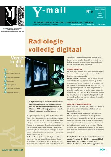 Y-mail 9 - juli 2005